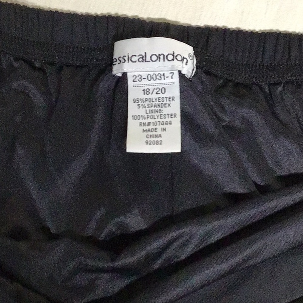 Jessica London Midnight Black Skirt - Picture 13 of 15